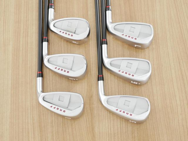 Iron set : Daiwa : ชุดเหล็ก Daiwa OnOff AKA (ออกปี 2022 ตีง่าย ไกล หน้าเด้ง บางเพียง 1.9 มิล) มีเหล็ก 5-Pw (6 ชิ้น) ก้านกราไฟต์ KBS PGI 80