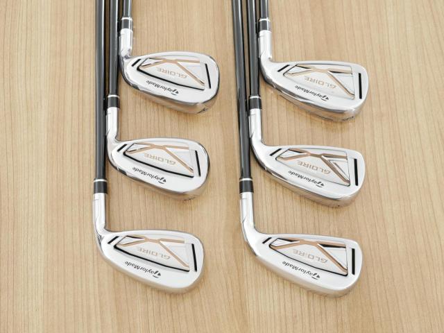 Iron set : Taylormade : ชุดเหล็ก Taylormade SIM GLOIRE (รุ่นปี 2021 รุ่นท๊อปสุด Japan Spec) มีเหล็ก 6-Pw,Aw (6 ชิ้น) ก้าน Fujikura Air Speeder Flex R