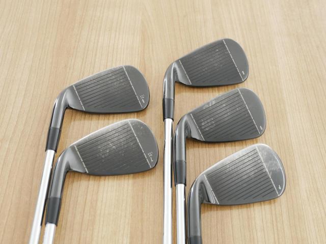 Iron set : Other Brand : ชุดเหล็ก Cleveland CG Black มีเหล็ก 6-Pw (5 ชิ้น) ก้านเหล็ก NS Pro 1040 Flex R