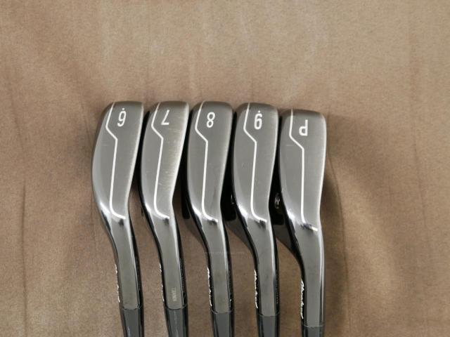 Iron set : Other Brand : ชุดเหล็ก Cleveland CG Black มีเหล็ก 6-Pw (5 ชิ้น) ก้านเหล็ก NS Pro 1040 Flex R