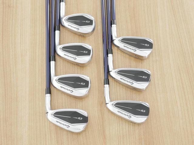 Iron set : Taylormade : ชุดเหล็ก Taylormade Qi (รุ่นล่าสุด ออกปี 2024 Japan Spec.) มีเหล็ก 5-Pw,Sw (7 ชิ้น) ก้านกราไฟต์ Mitsubishi Diamana TM60 Flex R
