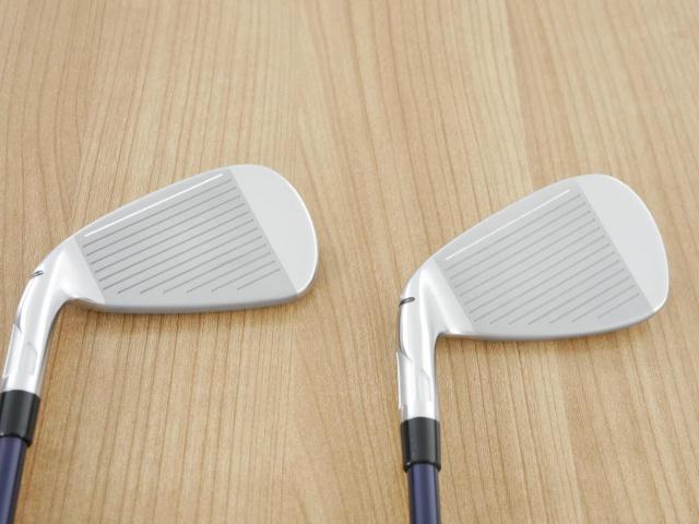 Iron set : Taylormade : ชุดเหล็ก Taylormade Qi (รุ่นล่าสุด ออกปี 2024 Japan Spec.) มีเหล็ก 5-Pw,Sw (7 ชิ้น) ก้านกราไฟต์ Mitsubishi Diamana TM60 Flex R