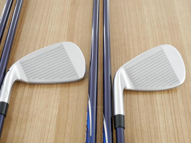 Iron set : Taylormade : ชุดเหล็ก Taylormade Qi (รุ่นล่าสุด ออกปี 2024 Japan Spec.) มีเหล็ก 5-Pw,Sw (7 ชิ้น) ก้านกราไฟต์ Mitsubishi Diamana TM60 Flex R