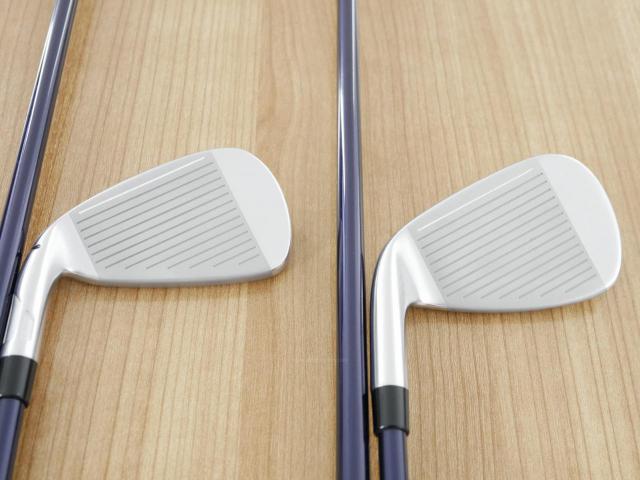 Iron set : Taylormade : ชุดเหล็ก Taylormade Qi (รุ่นล่าสุด ออกปี 2024 Japan Spec.) มีเหล็ก 5-Pw,Sw (7 ชิ้น) ก้านกราไฟต์ Mitsubishi Diamana TM60 Flex R