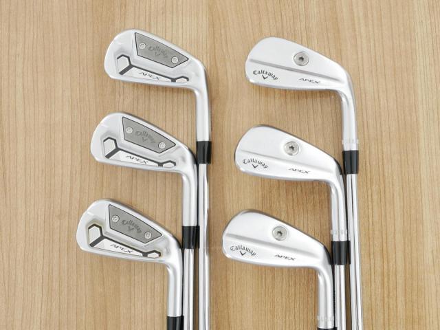 Iron set : Callaway : ชุดเหล็ก Callaway APEX TCB Combo Forged (รุ่นปี 2022) มีเหล็ก 5-Pw (6 ชิ้น) ก้านเหล็ก KBS Tour 120 Flex S