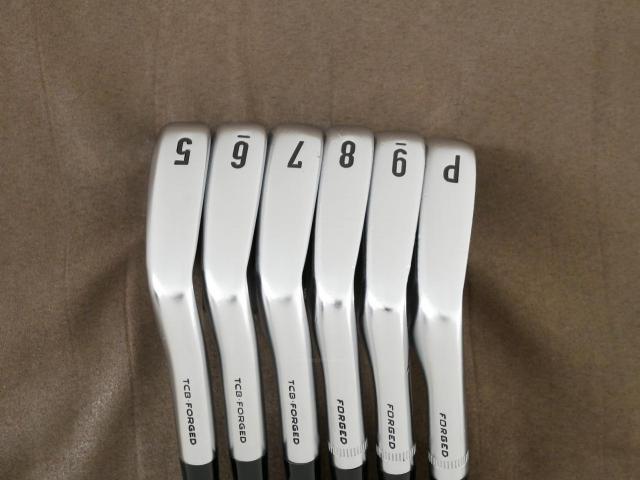 Iron set : Callaway : ชุดเหล็ก Callaway APEX TCB Combo Forged (รุ่นปี 2022) มีเหล็ก 5-Pw (6 ชิ้น) ก้านเหล็ก KBS Tour 120 Flex S