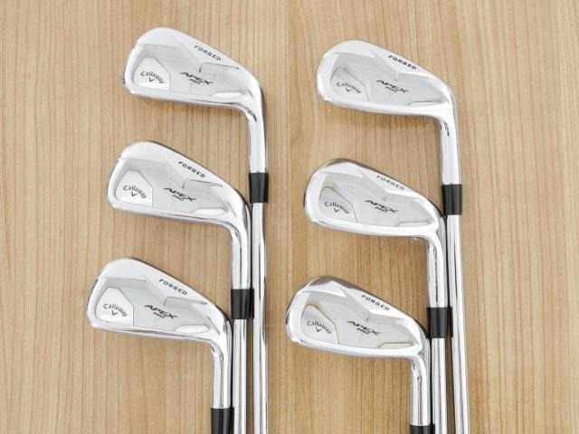 Iron set : Callaway : ชุดเหล็ก Callaway APEX Pro Forged (ออกปี 2019) มีเหล็ก 5-Pw (6 ชิ้น) ก้านเหล็ก NS Pro 950 Flex S