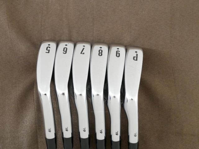 Iron set : Callaway : ชุดเหล็ก Callaway APEX Pro Forged (ออกปี 2019) มีเหล็ก 5-Pw (6 ชิ้น) ก้านเหล็ก NS Pro 950 Flex S