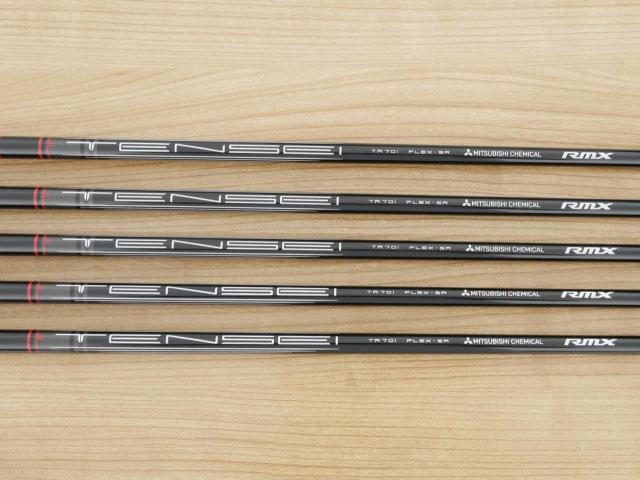 Iron set : Yamaha : ชุดเหล็ก Yamaha RMX VDX (รุ่นล่าสุด ออกปี 2024 ตีไกลและง่ายมากๆๆ ค่า MOI สูงสุด) มีเหล็ก 6-Pw (5 ชิ้น) ก้านกราไฟต์ Mitsubishi TENSEI TR 70i Flex SR