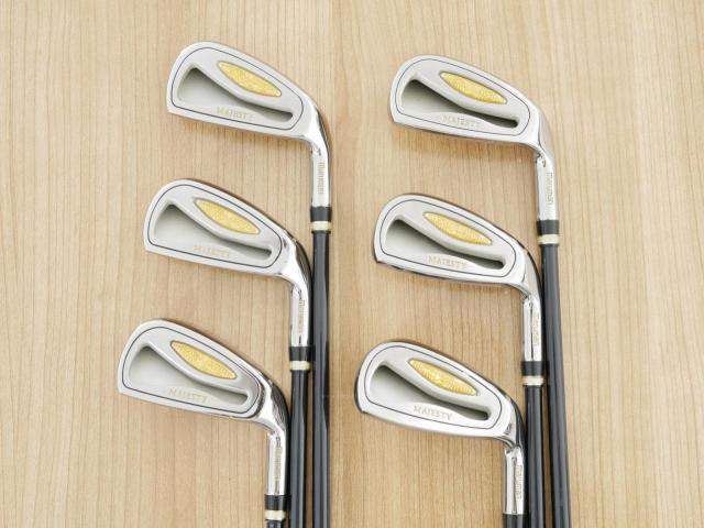 Iron set : Maruman : ชุดเหล็ก Maruman Majesty Royal VQ (รุ่นท๊อปสุด) มีเหล็ก 5-Pw (6 ชิ้น) ก้านกราไฟต์ Flex R2