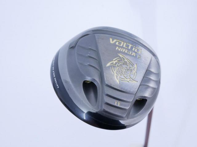 Driver : Katana : ไดรเวอร์ Katana Voltio NINJA 880Hi (รุ่นท๊อปสุด ออกปี 2017 หน้าเด้งสุดๆ COR 0.88 หัวขนาด 470CC.) Loft 11 ก้าน Fujikura Speeder 361 Flex R