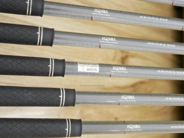 Iron set : Honma : ชุดเหล็ก Honma TwinMarks TM-504 มีเหล็ก 4-10 (7 ชิ้น) ก้านกราไฟต์ ARMRQ 856 Flex R (1 ดาว)