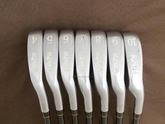 Iron set : Honma : ชุดเหล็ก Honma TwinMarks TM-504 มีเหล็ก 4-10 (7 ชิ้น) ก้านกราไฟต์ ARMRQ 856 Flex R (1 ดาว)