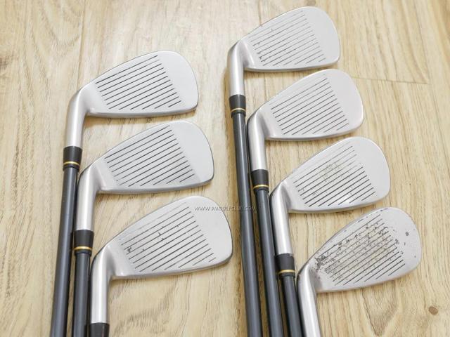Iron set : Honma : ชุดเหล็ก Honma TwinMarks TM-504 มีเหล็ก 4-10 (7 ชิ้น) ก้านกราไฟต์ ARMRQ 856 Flex R (1 ดาว)