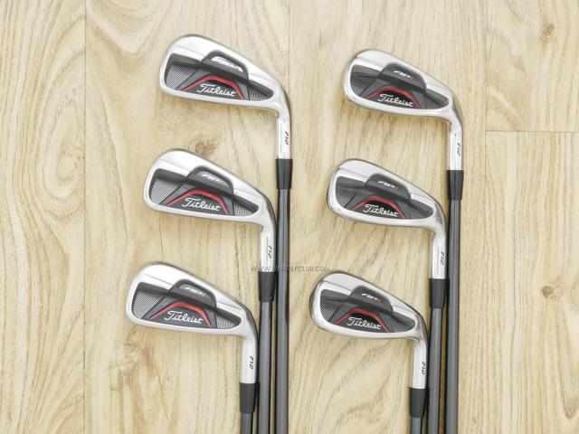Iron set : Titleist : ชุดเหล็ก Titleist AP1 712 มีเหล็ก 5-Pw (6 ชิ้น) ก้านกราไฟต์ Fujikura Rombax 60 Flex S