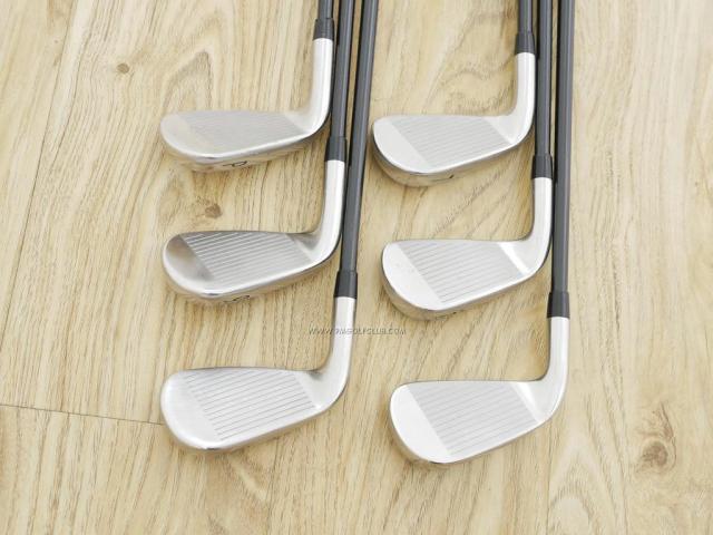 Iron set : Titleist : ชุดเหล็ก Titleist AP1 718 (ออกปี 2018) มีเหล็ก 5-Pw (6 ชิ้น) ก้านกราไฟต์ Fujikura MCI 60 Flex S