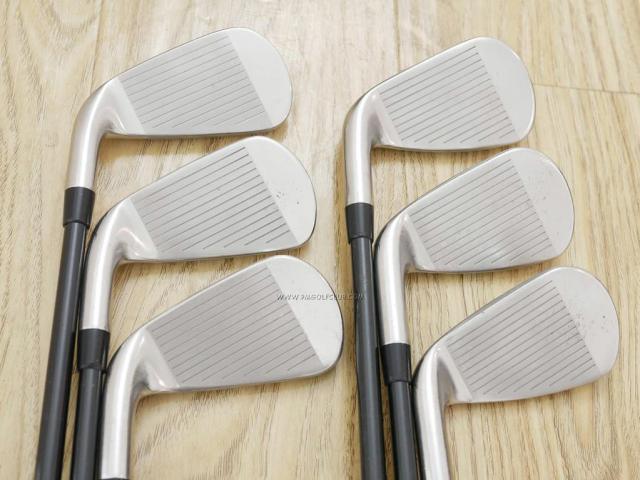 Iron set : Titleist : ชุดเหล็ก Titleist AP1 718 (ออกปี 2018) มีเหล็ก 5-Pw (6 ชิ้น) ก้านกราไฟต์ Fujikura MCI 60 Flex S