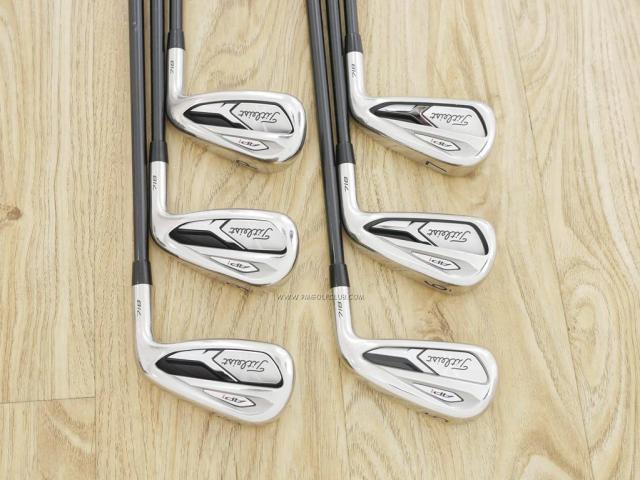 Iron set : Titleist : ชุดเหล็ก Titleist AP1 718 (ออกปี 2018) มีเหล็ก 5-Pw (6 ชิ้น) ก้านกราไฟต์ Fujikura MCI 60 Flex S