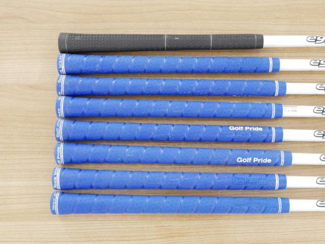 Iron set : PRGR : ชุดเหล็กกระเทย PRGR Super Egg Iron (ปี 2018 ตัวท๊อปสุด หน้าเด้งเกินกฏ ใช้แข่งไม่ได้ ตีไกมลมากๆ) มีเหล็ก 5-Pw,Aw,As (8 ชิ้น) ก้านกราไฟต์ Flex R (M-37)