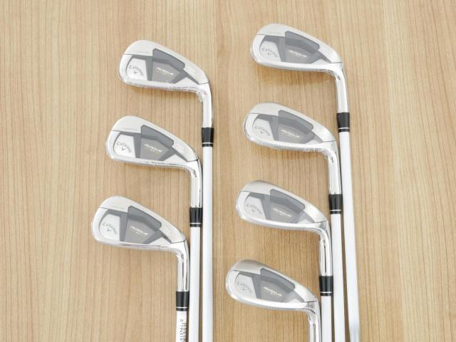 Lady club : All : **ของใหม่ ยังไม่แกะพลาสติก** ชุดเหล็ก Callaway Rogue ST Max Fast (ออกปี 2022 ตีง่ายที่สุด ไกลสุดของ Callaway) มีเหล็ก 6-Pw,Aw,Sw (7 ชิ้น) ก้านกราไฟต์ Mitsubishi ELDIO 40 Flex L