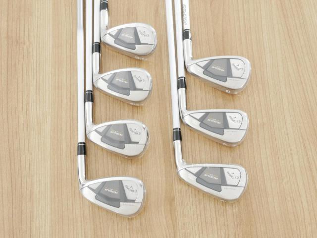 Lady club : All : **ของใหม่ ยังไม่แกะพลาสติก** ชุดเหล็ก Callaway Rogue ST Max Fast (ออกปี 2022 ตีง่ายที่สุด ไกลสุดของ Callaway) มีเหล็ก 6-Pw,Aw,Sw (7 ชิ้น) ก้านกราไฟต์ Mitsubishi ELDIO 40 Flex L