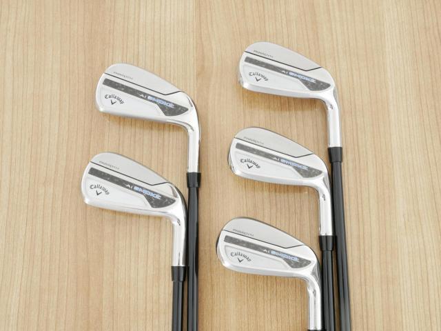 Iron set : Callaway : ชุดเหล็ก Callaway Paradym Ai Smoke (ออกปี 2024 ตีง่ายมาก ไกล Japan Spec.) มีเหล็ก 6-Pw (5 ชิ้น) ก้านกราไฟต์ Mitsubishi TENSEI 50 Flex R