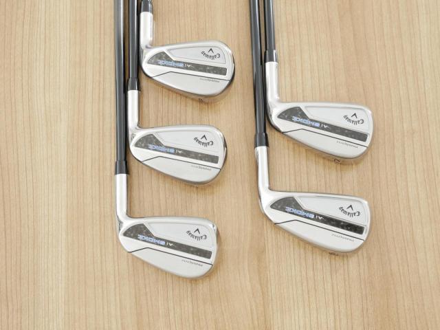 Iron set : Callaway : ชุดเหล็ก Callaway Paradym Ai Smoke (ออกปี 2024 ตีง่ายมาก ไกล Japan Spec.) มีเหล็ก 6-Pw (5 ชิ้น) ก้านกราไฟต์ Mitsubishi TENSEI 50 Flex R
