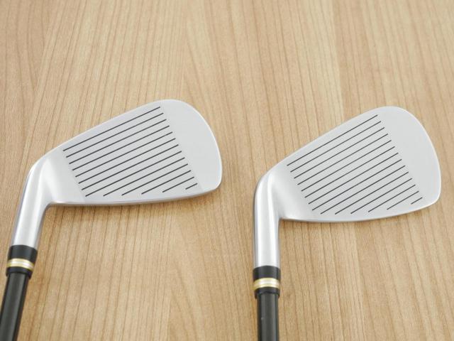 Iron set : Honma : **ก้าน 3 ดาว** ชุดเหล็ก Honma Beres IS-01 (หน้าเด้ง Maraging) มีเหล็ก 5-10 (6 ชิ้น) ก้าน ARMRQ 6 (49) Flex R (3 ดาว)