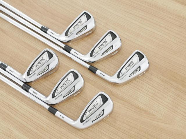 Iron set : Titleist : ชุดเหล็ก Titleist AP2 714 Forged มีเหล็ก 5-Pw (6 ชิ้น) ก้านเหล็ก NS Pro MODUS 120 Flex S