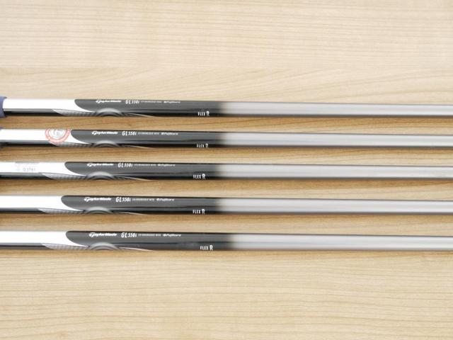 Iron set : Taylormade : ชุดเหล็ก Taylormade Gloire (รุ่นท๊อปสุด Japan Spec. ใบใหญ่ ตีง่าย ไกล) มีเหล็ก 6-Pw (5 ชิ้น) ก้านกราไฟต์ Flex R