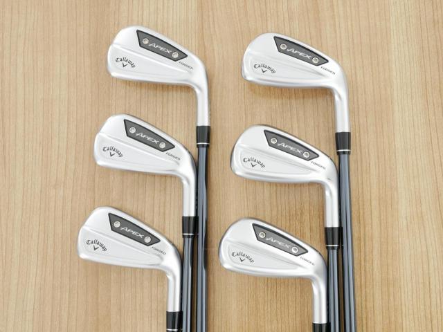 Iron set : Callaway : ชุดเหล็ก Callaway APEX Ai300 Forged (รุ่นล่าสุด ออกปี 2024) มีเหล็ก 5-Pw (6 ชิ้น) ก้านกราไฟต์ UST Mamiya RECOIL DART 5 Flex R