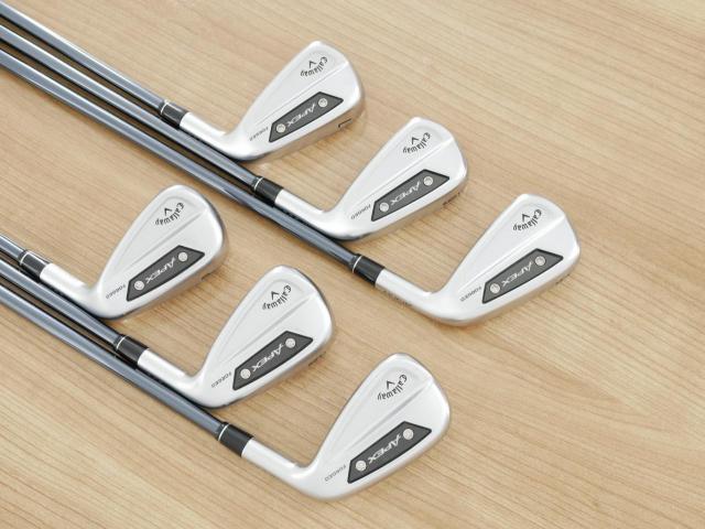 Iron set : Callaway : ชุดเหล็ก Callaway APEX Ai300 Forged (รุ่นล่าสุด ออกปี 2024) มีเหล็ก 5-Pw (6 ชิ้น) ก้านกราไฟต์ UST Mamiya RECOIL DART 5 Flex R