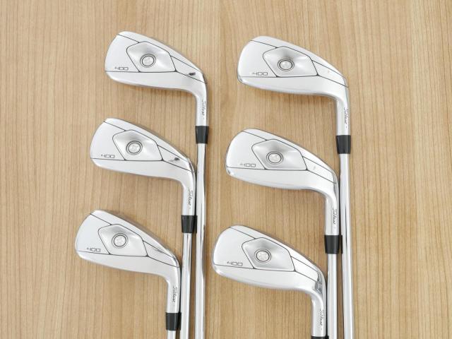 Iron set : Titleist : ชุดเหล็ก Titleist T400 (รุ่นล่าสุด ออกปี 2023 ตีง่ายที่สุด ไกลที่สุด) มีเหล็ก 6-Pw,43 (6 ชิ้น) ก้านเหล็ก NS Pro 880 AMC Flex R