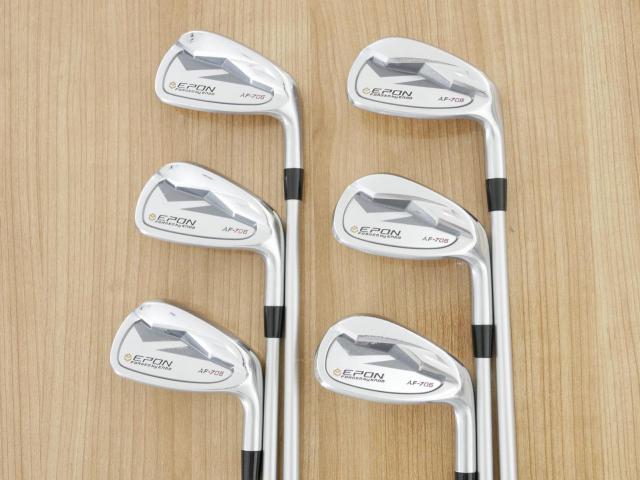 Iron set : Epon : ชุดเหล็ก EPON AF-706 Forged (ออกปี 2021 ใบใหญ่ ตีง่าย ไกล) มีเหล็ก 6-Pw,Tw (6 ชิ้น) ก้านกราไฟต์ Fujikura MCI 70 Flex R