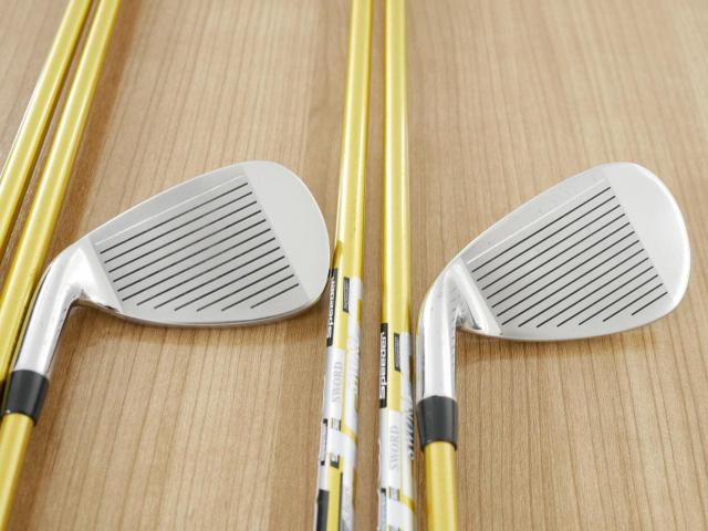 Iron set : Katana : ชุดเหล็ก Katana Sword ATC-589a (หน้าเด้ง) มีเหล็ก 7-Pw,Aw,Sw (6 ชิ้น) ก้านกราไฟต์ Fujikura Speeder 589 Flex SR