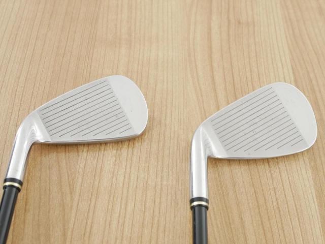 Iron set : Other Brand : ชุดเหล็ก Srixon GIE (ใบใหญ่ ตีง่าย) มีเหล็ก 4-Pw,Aw,Sw (9 ชิ้น) ก้านกราไฟต์ Miyazaki 61 Flex S