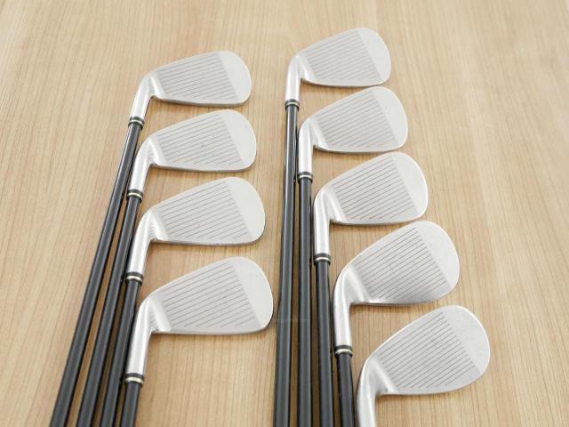 Iron set : Other Brand : ชุดเหล็ก Srixon GIE (ใบใหญ่ ตีง่าย) มีเหล็ก 4-Pw,Aw,Sw (9 ชิ้น) ก้านกราไฟต์ Miyazaki 61 Flex S