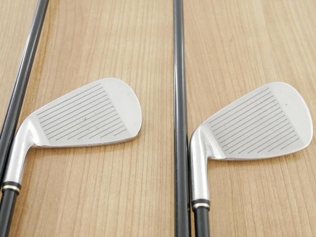 Iron set : Other Brand : ชุดเหล็ก Srixon GIE (ใบใหญ่ ตีง่าย) มีเหล็ก 4-Pw,Aw,Sw (9 ชิ้น) ก้านกราไฟต์ Miyazaki 61 Flex S