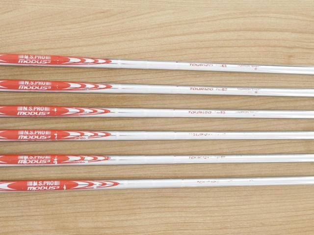 Iron set : Callaway : ชุดเหล็ก Callaway APEX Pro Forged (ออกปี 2016) มีเหล็ก 5-Pw (6 ชิ้น) ก้านเหล็ก NS Pro Modus 120 Flex S