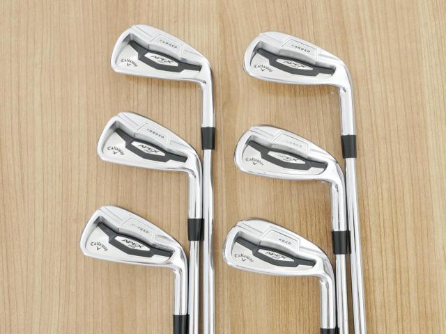 Iron set : Callaway : ชุดเหล็ก Callaway APEX Pro Forged (ออกปี 2016) มีเหล็ก 5-Pw (6 ชิ้น) ก้านเหล็ก NS Pro Modus 120 Flex S