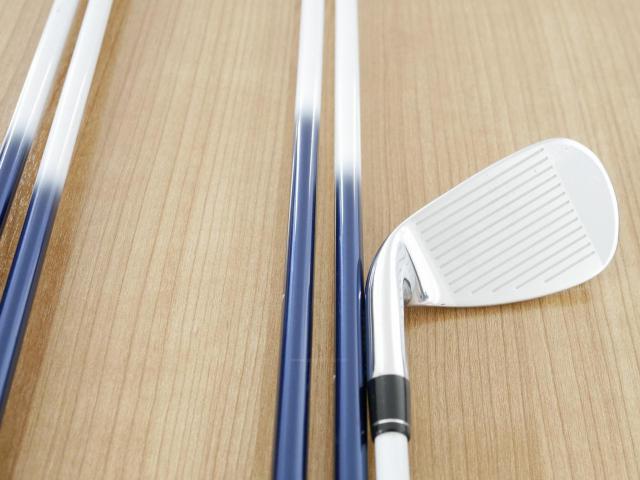 Lady club : All : ชุดเหล็ก Callaway Paradym Max Fast (ออกปี 2023 ตีง่ายสุด ไกลสุดของ Callaway Japan Spec.) มีเหล็ก 7-Pw,56 (5 ชิ้น) ก้านกราไฟต์ Mitsubishi ELDIO 40 Flex A (Lady)