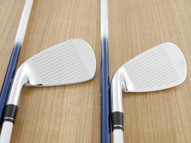 Lady club : All : ชุดเหล็ก Callaway Paradym Max Fast (ออกปี 2023 ตีง่ายสุด ไกลสุดของ Callaway Japan Spec.) มีเหล็ก 7-Pw,56 (5 ชิ้น) ก้านกราไฟต์ Mitsubishi ELDIO 40 Flex A (Lady)