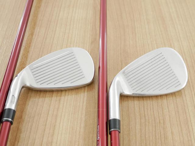 Lady club : All : ชุดเหล็ก Taylormade Stealth HD (ออกปี 2022 Japan Spec. ใบใหญ่มาก ตีง่ายสุดๆ) มีเหล็ก 7-Pw,Sw (5 ชิ้น) ก้านกราไฟต์ Mitsubishi Tensei TM40 Flex L