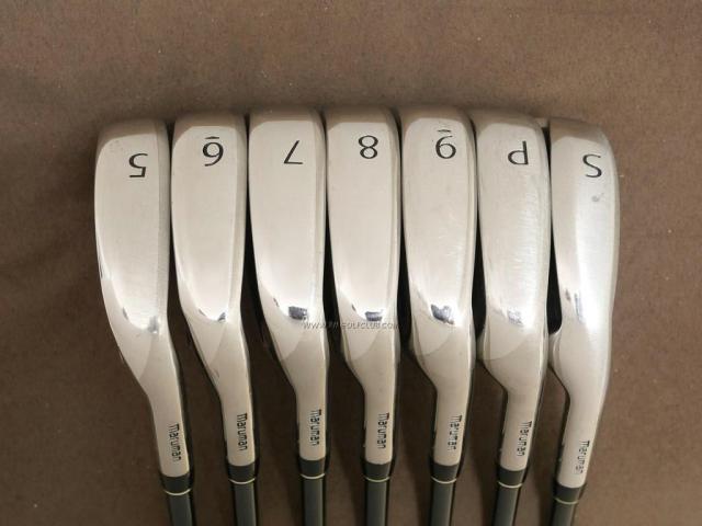 Iron set : Maruman : ชุดเหล็ก Maruman EXIM Nano II มีเหล็ก 5-Pw,Sw (7 ชิ้น) ก้านกราไฟต์ Flex R