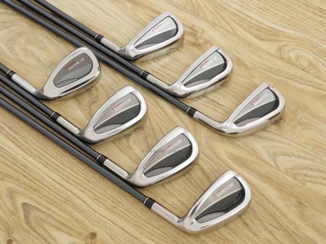 Iron set : Maruman : ชุดเหล็ก Maruman EXIM Nano II มีเหล็ก 5-Pw,Sw (7 ชิ้น) ก้านกราไฟต์ Flex R