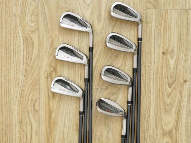 Iron set : Maruman : ชุดเหล็ก Maruman EXIM Nano II มีเหล็ก 5-Pw,Sw (7 ชิ้น) ก้านกราไฟต์ Flex R