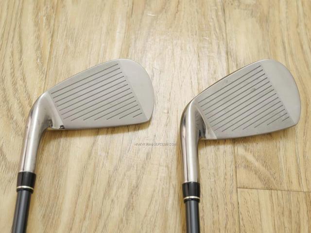 Iron set : Maruman : ชุดเหล็ก Maruman EXIM Nano II มีเหล็ก 5-Pw,Sw (7 ชิ้น) ก้านกราไฟต์ Flex R