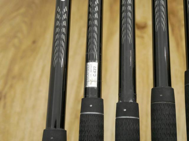 Iron set : PRGR : ชุดเหล็กกระเทย PRGR Egg PC (รุ่นปี 2019 ตีง่ายและไกลมากๆ โกงสุดๆ) มีเหล็ก 7-Pw,Aw,As (6 ชิ้น) ก้านกราไฟต์ M-37 Flex R