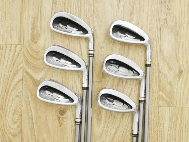 Iron set : PRGR : ชุดเหล็กกระเทย PRGR Egg PC (รุ่นปี 2019 ตีง่ายและไกลมากๆ โกงสุดๆ) มีเหล็ก 7-Pw,Aw,As (6 ชิ้น) ก้านกราไฟต์ M-37 Flex R