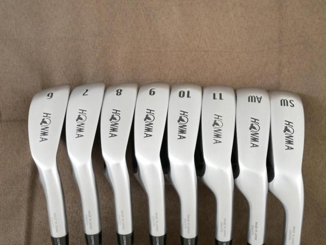 Iron set : Honma : ชุดเหล็ก Honma AMAZING Spec (หน้าเด้ง โกงองศาสุดๆ ไกลที่สุด) มีเหล็ก 6-11,Aw,Sw (8 ชิ้น ระยะเทียบเท่า 5-Pw,Aw,Sw) ก้านกราไฟต์ Flex R
